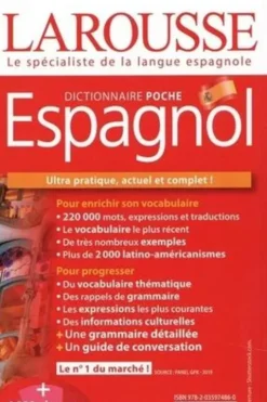 Dictionnaire de poche Espagnol. Français-espagnol / espagnol-français, Edition bilingue français-espagnol, Valérie Katzaros