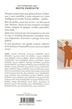 Dictionnaire des mots parfaits, Christian Doumet