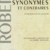 Dictionnaire des synonymes et des contraires, Collectif