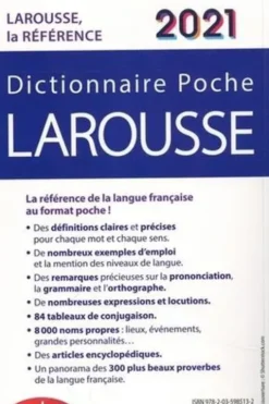 Dictionnaire Larousse de poche. Edition 2021