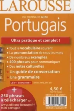 Dictionnaire mini portugais. Edition bilingue français-portugais, Nathalie Da Silva