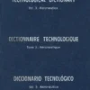 Dictionnaire technologique Tome 3 : Aeronautics, DEMAISON HENRI