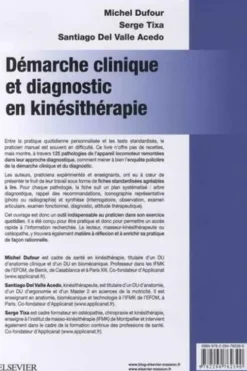 Démarche clinique et diagnostic en kinésithérapie, Michel Dufour