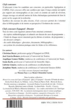 Dossier espagnol. Pardo Bazan, La Tribuna ; El Greco ; Cortazar, Rayuela ; Bustamante, La Llorona, Edition 2021-2022, Christian Boyer