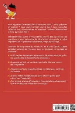 Dépann'allemand A1-B2. Tous les outils pour apprendre ou réviser la grammaire allemande simplement, Wolfgang Hammel