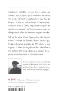 Déploration de Joseph Beuys, Alain Borer