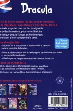 Dracula. 4e. Edition en anglais, Bram Stoker