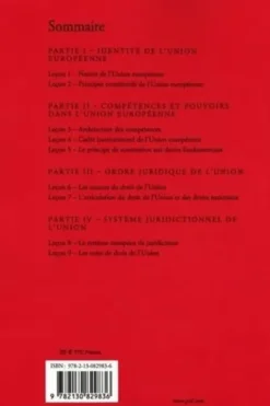 Droit institutionnel de l'Union européenne, Hélène Gaudin
