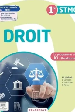 Droit 1re STMG Le programme en situations. Pochette élève, Edition 2023, Elisabeth Campain