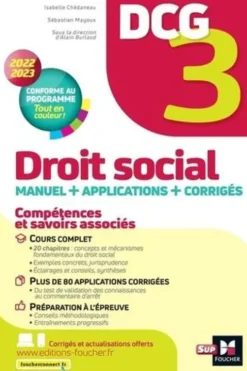 Droit social DCG 3. Edition 2022-2023, Alain Burlaud