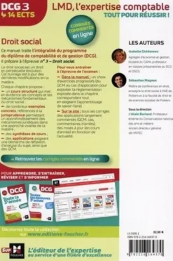 Droit social DCG 3. Edition 2022-2023, Alain Burlaud