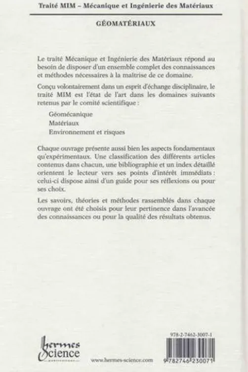 Du sol à l'ouvrage. Une vision multi-échelles de la géomécanique, Pierre-Yves Hicher