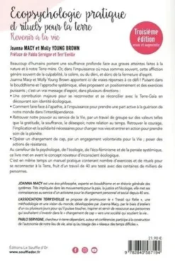 Ecopsychologie pratique et rituels pour la Terre. Revenir à la vie, 3e édition revue et augmentée, Joanna Macy
