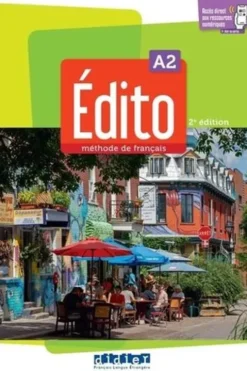 Edito A2 méthode de français. Livre élève + didierfle.app, 2e édition, Caroline Sperandio