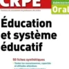 Education et système éducatif. Admission oral, Edition 2021, Serge Herreman