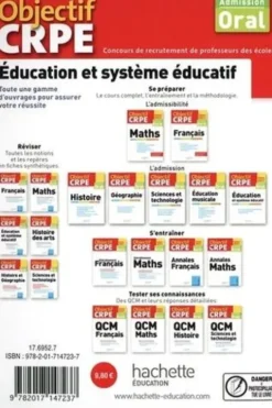 Education et système éducatif. Admission oral, Edition 2021, Serge Herreman