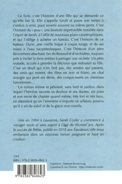 Emmenez-moi, Sarah Gysler