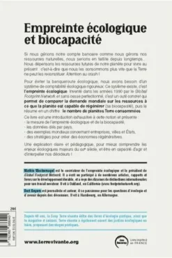 Empreinte écologique et biocapacité. Bien vivre avec une seule planète, Mathis Wackernagel