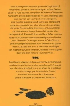 Encyclopédie des écrivains ratés. Les cinquante-deux plus grands génies de la littérature dont vousn'avez jamais entendu parler, C. D. Rose