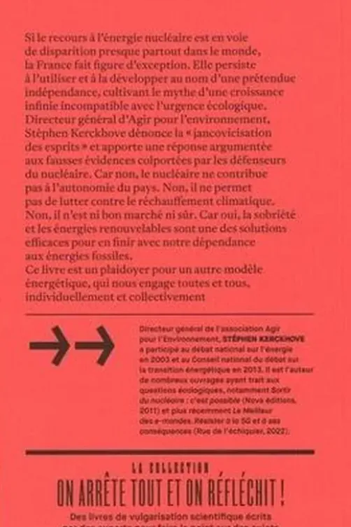 Energie nucléaire, Stéphen Kerckhove