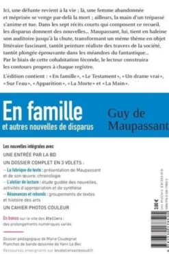 En famille et autres nouvelles de disparus, Guy de Maupassant