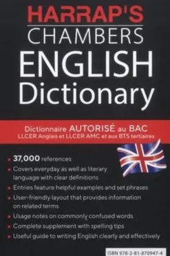 English Dictionary, Harrap
