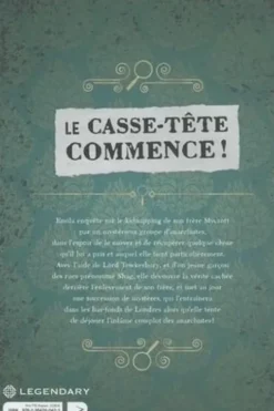 Enola Holmes : Le jeu dangereux de Mycroft, Nancy Springer
