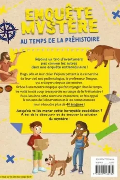 Enquête mystère : Au temps de la Préhistoire, Catherine Mollica