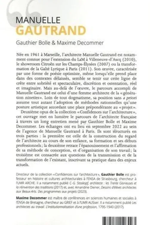 Entretien avec Manuelle Gautrand