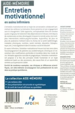 Entretien motivationnel en soins infirmiers, Jacques Dumont