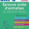 Epreuve orale d'entretien. Edition 2026-2027, Patrick Ghrenassia