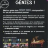 Escape book des petits génies ! De la 5e à la 4e, Edition en anglais, Gilles Saint-Martin