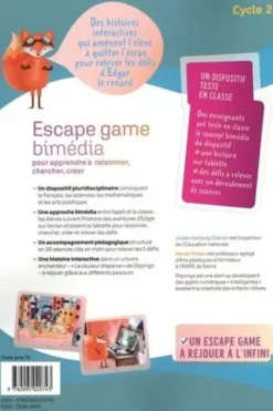 Escape game bimédia cycle 2. Pour apprendre à raisonner, chercher, créer, Hervé Thibon