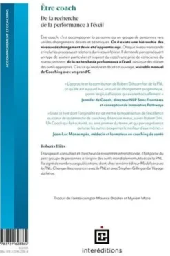 Etre coach. De la recherche de la performance à l'éveil, Robert Dilts