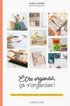 Etre organisé, ça s'organise ! Papiers, cuisine, ménage, famille, vie perso : le quotidien s'ordonne joyeusement !, Fanny Leveque