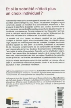 Et si la sobriété n'était plus un choix individuel ?, Guillemette Audren de Kerdrel