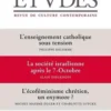 Etudes N° 4329, septembre 2025, François Euvé