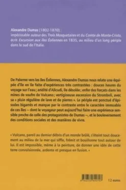 Excursion aux îles éoliennes, Alexandre Dumas