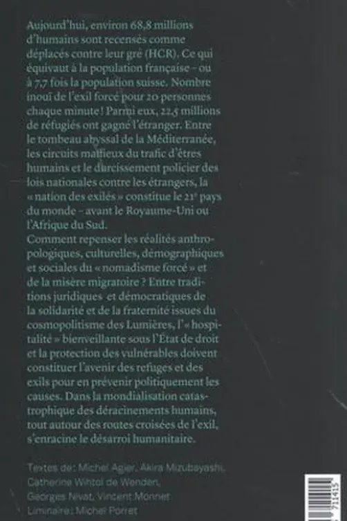 Exils et refuges, Michel Agier