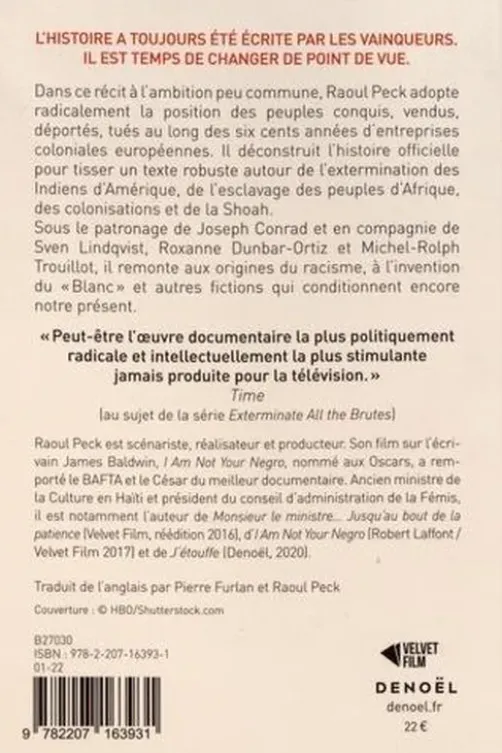 Exterminate all the brutes, Raoul Peck