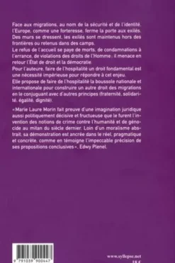 Faire de l'étranger un hôte. L'hospitalité : un droit fondamental, Marie Laure Morin