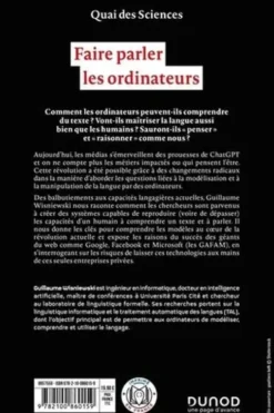 Faire parler les ordinateurs. La révolution ChatGPT, Guillaume Wisniewski