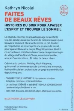 Faites de beaux rêves. Histoires du soir pour apaiser l'esprit et trouver le sommeil, Kathryn Nicolai