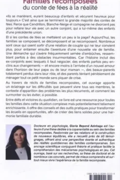Familles recomposées. Du conte de fées à la réalité. Témoignages et conseils concrets, Gloria Repond Azinhaga