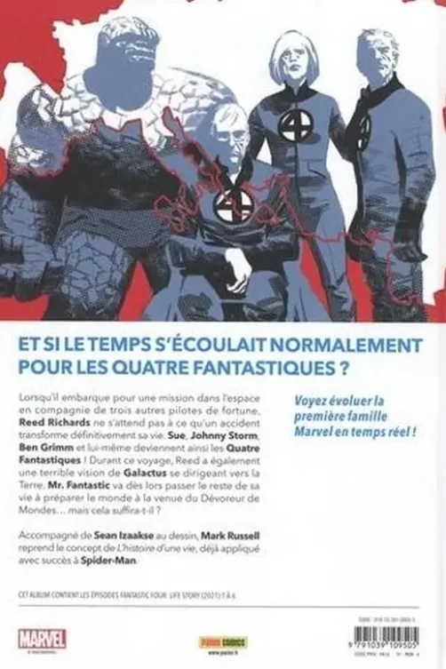 Fantastic Four : L'histoire d'une vie. Variant C, Mark Russell