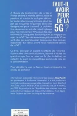 Faut-il avoir peur de la 5G ? Tout savoir sur le réseau de demain, Guy Pujolle