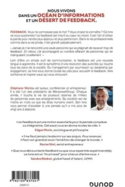 Feedback : le pouvoir des conversations. L'art de donner et recevoir du feedback, Stéphane Moriou