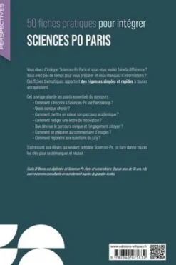 50 fiches pratiques pour intégrer Sciences Po Paris, Giulia Di Besso