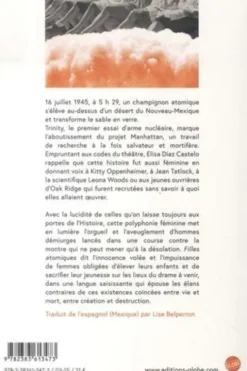 Filles atomiques. Edition bilingue français-espagnol, Elisa Diaz Castello