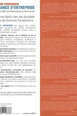 Finance d'entreprise. Edition 2021, Pierre Vernimmen